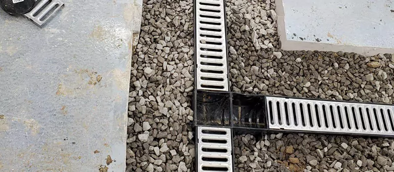 Storm Water Trench Drain Repair in Whitchurch-Stouffville, ON