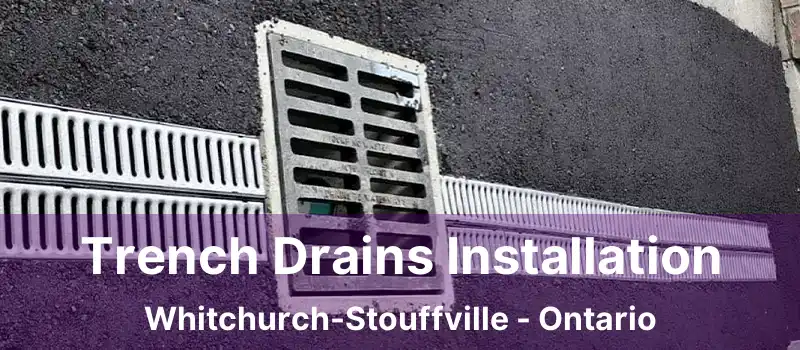  Trench Drains Installation Whitchurch-Stouffville - Ontario